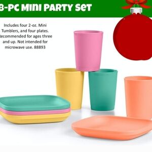 Tupperware doll 8pc set